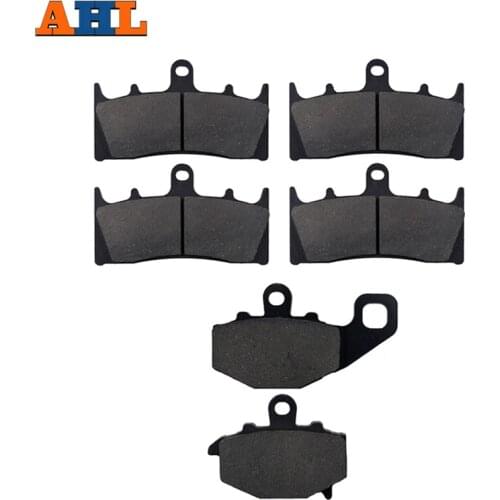 AHL Motorcycle Front and Rear Brake Pads For KAWASAKI ZX 6R (G/J) ZX-9R ZX 600 ZZR 600 ZX-9R B3/B4 Ninja ZX 900 C/E/F