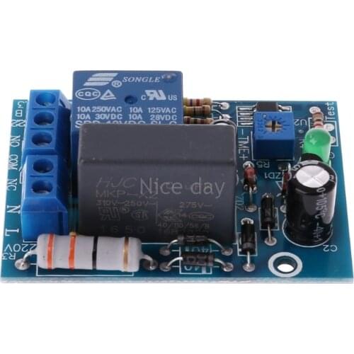 AC 220V Adjustable Timer Delay Switch Turn On/Off Time Relay Module F16 20 Dropship