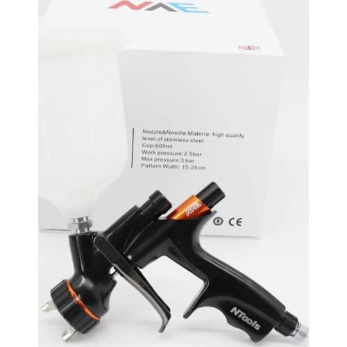 NVE Spray Gun 1.3mm Stainless Steel Nozzle Air Spray Gun /Water-Based Paint /Varnish Paint Sprayer /Paint Spray Gun/Air Tools