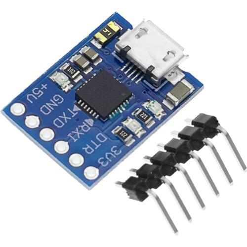 10pcs CJMCU CP2102 MICRO USB to UART TTL Module 6Pin Serial Converter UART STC Replace FT232 NEW for arduino