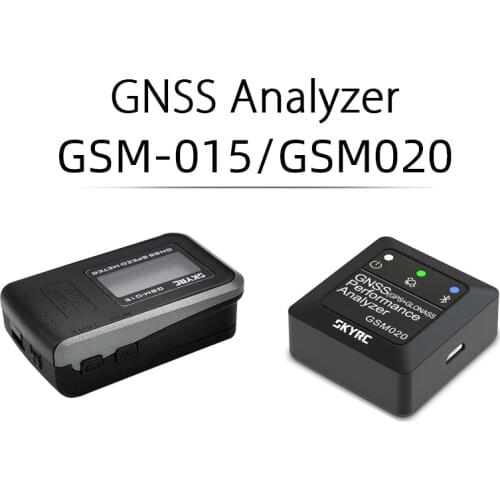 SKYRC GSM-015/GSM020 GNSS GPS GLONASS Speed Meter Analyzer Built-in battery High Precision support BT and PC APP for RC Drone
