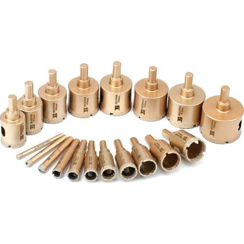 BOSI 6mm-38mm Diameter Diamond Coated Core Hole Drill Bit For Tiles Marble Glass Ceramic