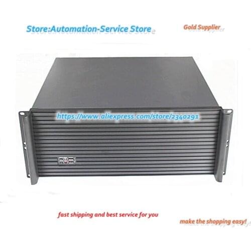 Ultra Short 4U Chassis Aluminum Chassis 4U Panel Industrial Control Server Chassis To Powerful Board