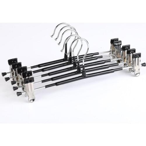 Вешалка для одежды 10pcs Thickening Nanos Impregnation Slip-resistant Hanger Stainless Steel Hanging Wet Dry Dual-use XH8Z