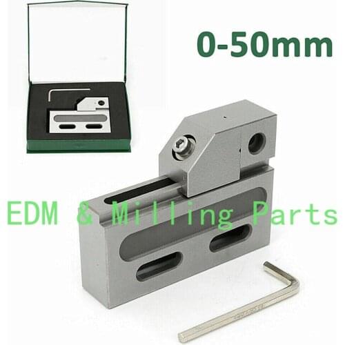 CNC Wire EDM High Precision Vise Stainless Steel 2" Jaw Opening EDM Clamping CNC Power Chucks