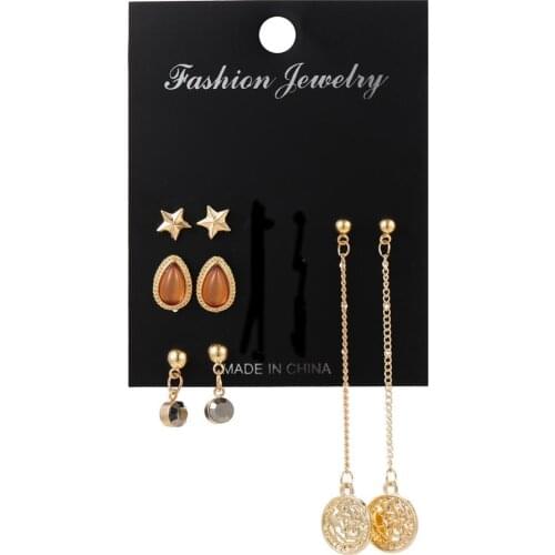 Pendiente hombre Fashion Stud Earrings For Women 2020 Cute Ladies Jewelry Earring Gifts tendencia korean tv star earrings