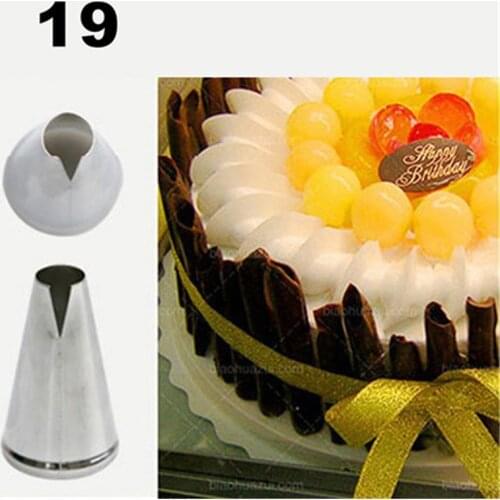 1pc Cake Decorating Tools Big High Quality Icing Piping Cream Nozzles Tips Bakeware Pastry Tips Cupcake Baking Pastry Tools