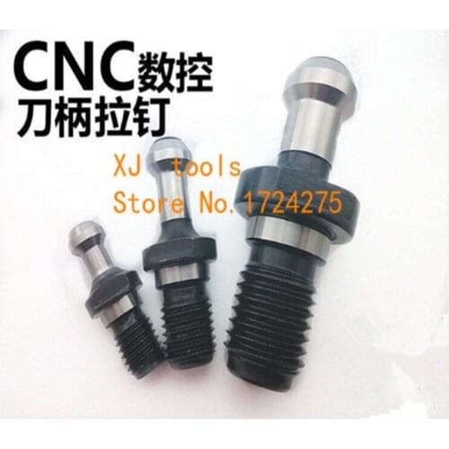 10pcs BT40 x 45 BT30 x 45 Degree Pull Stud Nut Sealed Retention Knob ISO Stardard Use on BT CNC Milling Toolholder