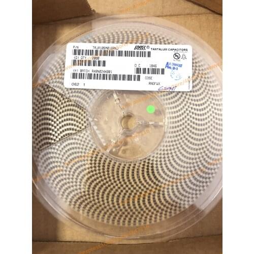 Free Shipping 2000PCS/plates TAJA105M016RNJ 1206 3216 1uF(105) 105C ±20% 16V SMD Type A Tantalum capacitor