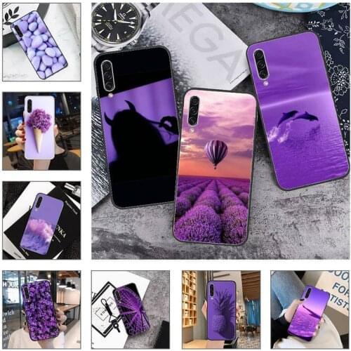 Infinity on Purple art pattern Phone Case For Samsung galaxy A S note 10 7 8 9 20 30 31 40 50 51 70 71 21 s ultra plus
