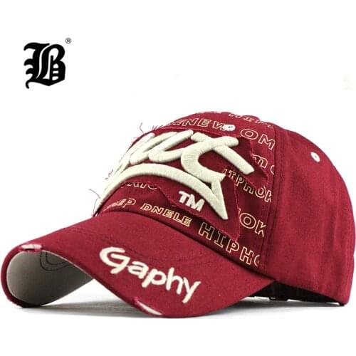 [FLB] Wholesale Snapback Hats Baseball Cap Hats Hip Hop Fitted Cheap Hats For Men Women Gorras Curved Brim Hats Damage Cap F248