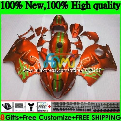 GSXR 1300 For SUZUKI Hayabusa GSXR-1300 2002 Top orange2003 2004 2005 2006 2007 49BS.162 GSXR1300 96 02 03 04 05 06 07 Fairing
