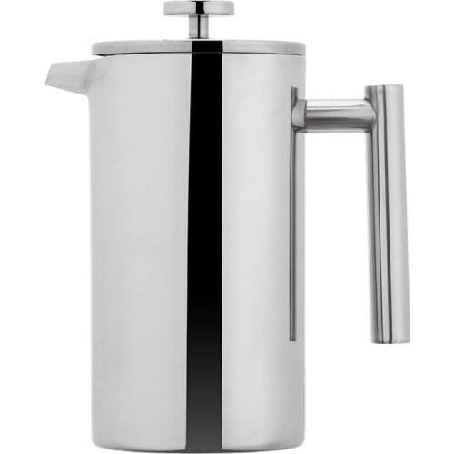 French Press Coffee Pot Stainless Steel Percolator Coffee Pot Espresso Coffee Maker Jarra Acero Inoxidable Coffee Utensils DE50K