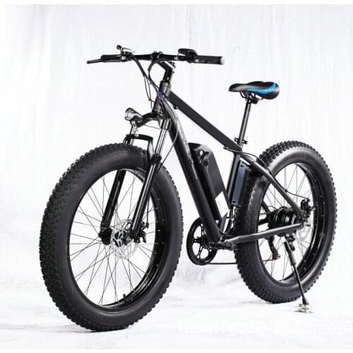 48V 26 Inch Fat Tire Lithium Electric Power Snowmobiles Mountain Bike