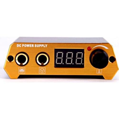 3AMP Tattoo machine Power supply Tattoo Power Source Mini Size 2 Foot Switch Modes