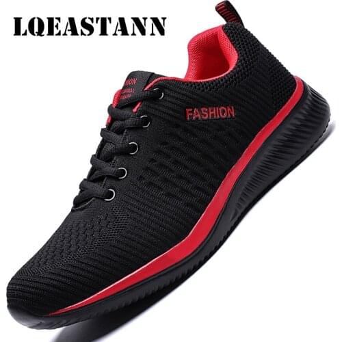 2020 Autumn Fashion New Sports Shoes Mens Travel Hiking Light Casual Shoes ComfortableAnd Breathable Mesh Sneakers Moccasin