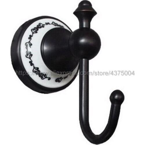 Wall Mounted cloth Hook Antique Brass Bathroom Accessories Robe hardwares Hooks Nba059