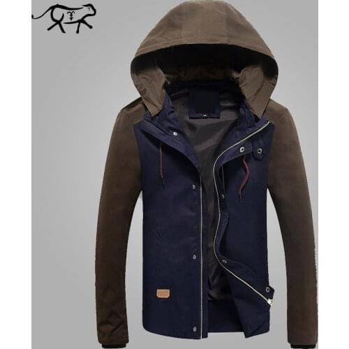 2018 New Brand Clothing Mens Jackets And Coats Male Outwearing Jacket Mens Hooded Coat Casual Anorak Jaqueta Masculina Homme