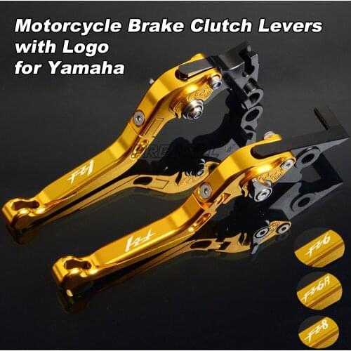 CNC Motorbike Levers Motorcycle Brake Clutch Levers Foldable Extendable Adjustable For Yamaha FZ1 FAZER FZ6 FZ6R FZ8