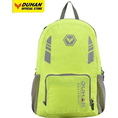 DUHAN Motorcycle Bag Waterproof Moto Mochila Motorcycle Reflective Bag Motorcycle Backpack Multi-functional Tail Bag Lightweight