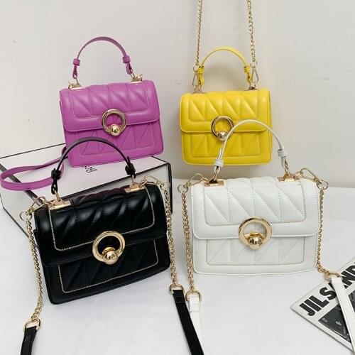 Wriufred New PU Leather Womens Designer Handbag High Quality Retro Fashion Female Tote Bag Lock Travel Shoulder Messenger Bag