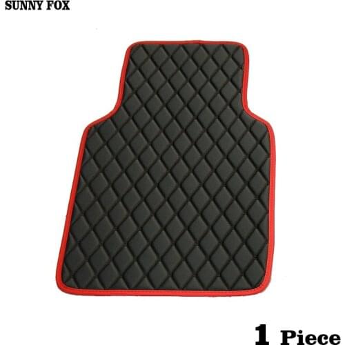 Universal car floor mats for BMW 3/4/5/6/7 Series GT M3 X1 X3 X5 X6 Z4 5D car-styling leather Anti-slip carpet liners