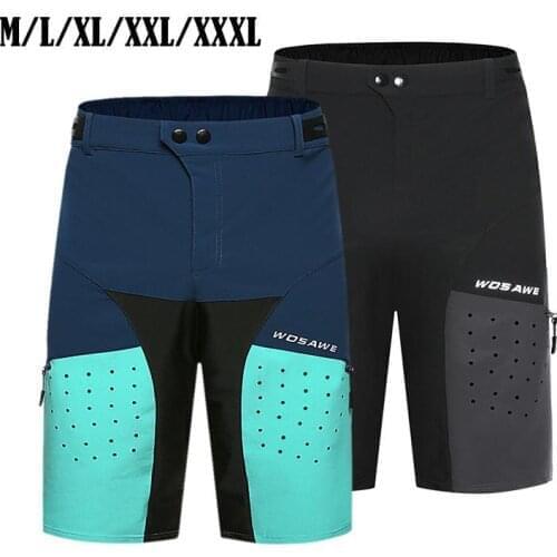 Wosawe Cycling Shorts Outdoor Leisure Breathable Hiking Shorts Road Downhill Motorcycle Balance Bike Running Shorts