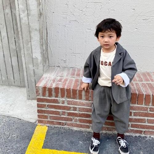 Formal Spring Autumn Coat Outerwear Top Children Clothes Kids Costume Teenage Gift Plus Size Boy Clothing High Quality