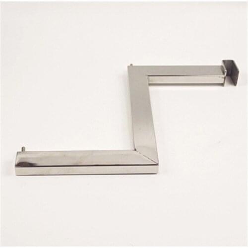 Stainless Steel Z cloth hook hanger children Garment shelf mounted hanger Garment hanging display rack accessories Fittings