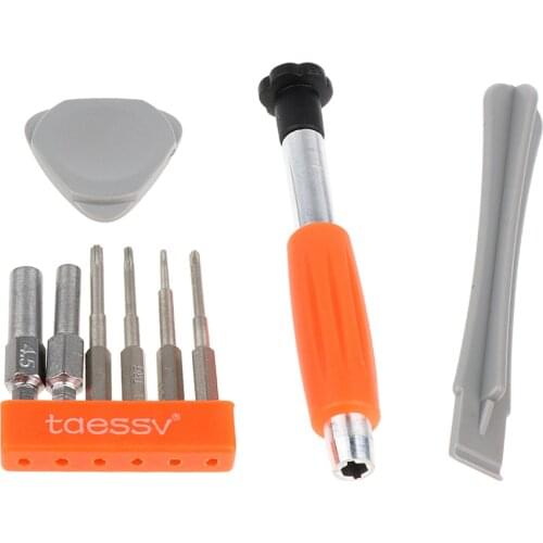 Pry Open Repair Tool For Nintendo Switch Xbox 3.8 4.5 mm T6 T8 Cross 2.0 Tri Wing Screwdriver Triangle Paddle Set All In One Kit