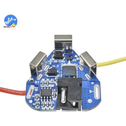 BMS 3S 12.6V 6A Li-ion Lithium Battery Protection Board 18650 Power Bank Balancer Battery Equalizer Board for Electric Drill