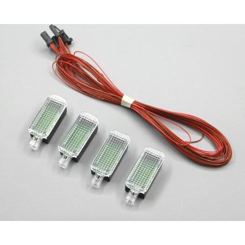 For the Passat B6 B7L CC Golf 6 mk6 MK5 Jette Tiguan Octavia Superb Footsteps space lights ambient 3AD 947 409