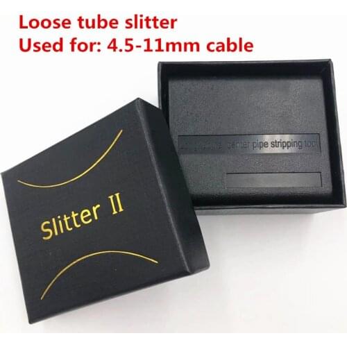 Loose tube slitter 4.5mm-11mm Ribbon Cable Stripper Longitudinal Center Pipe Stripping Tool Tube Slitter Cable Cutter