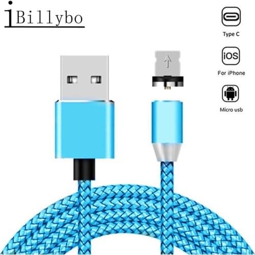 Magnetic Type C Cable USB Fast charger Cabo For Samsung galaxy A70 A51 A30 S8 Note 8 Pro HTC U11 LG Q9 G6 G7 ThinQ Realme X Wire