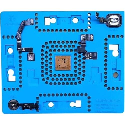 Multifunctional Magic Mat for CPU Planting Tin Dot Matrix Projector Face ID Fingerprint Front Facing Camera Repair Silicone Pad