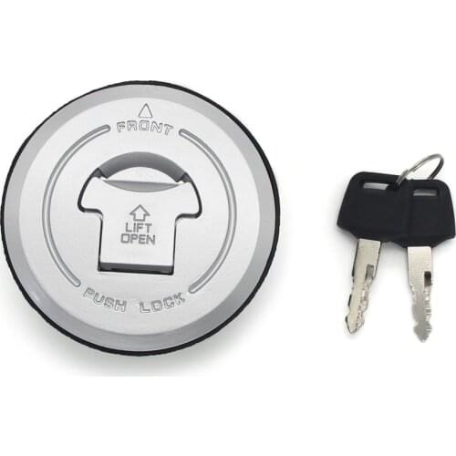 Motorcycle New CNC Aluminum Fuel Gas Cap Tank Cover Keys Lock For Honda CB250 Hornet CB300F CB500F CB600 CBR125RS CBR250R CBF125