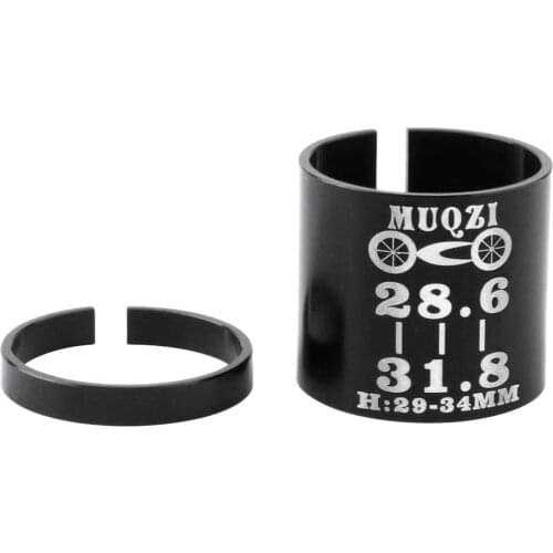 Lightweight Bicycle Bike Alloy Stem Fork Shim Fork Steerer Tube Adapter 28.6mm to 31.8mm