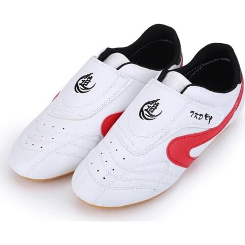 Taekwondo Shoes Unisex Sports TaiChi Kung fu Wu Shu Karate Wrestling Martial Arts Shoes for Child Adult Size 28-45