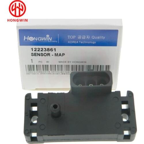 Turbo Intake Air Boost Pressure Map Sensor 12223861 16040749 For GM Modified Cadillac Chevrolet Buick Chevy 4 BAR