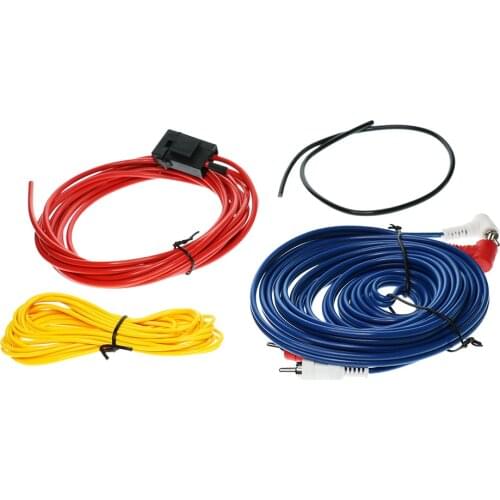 Universal Car Audio Subwoofer Amplifier Install AMP Wiring Wire Cable Kit