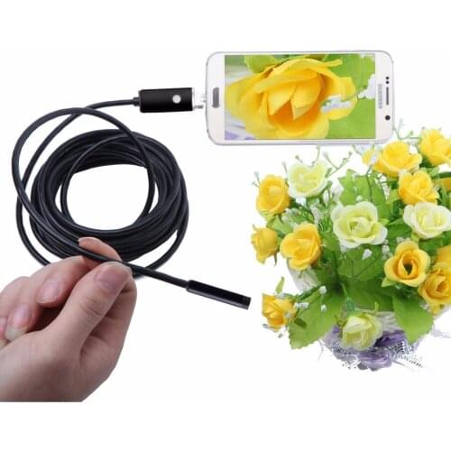 OwlCat 5.5MM Lens USB Snake Endoscope Camera IP67 Waterproof Underwater Tube Inspection Borescope MINI Cam 2M 5M Android