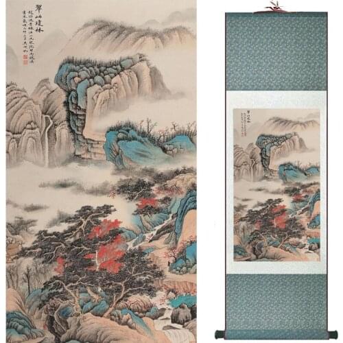 Landscape art painting Super quality traditional Chinese Art Painting Home Office Decoration Chinese painting2018071102