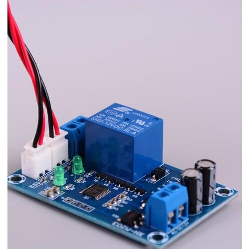 1pcs XH-M203 Full Automatic Water Level Controller Pump Switch Module AC/DC 12V Relay G08 Drop ship