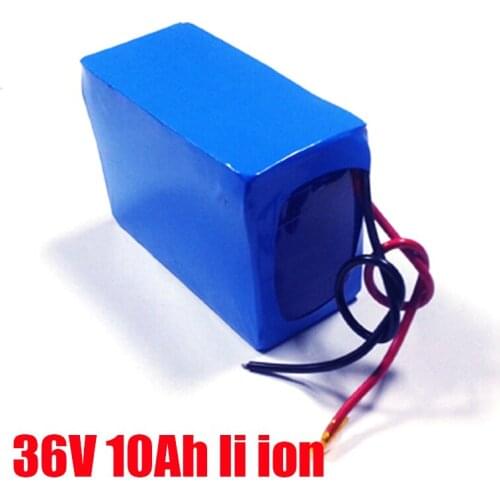 10ah 36v Lithium Ion Battery Pack lithium with BMS for Ebike Customized Li-ion Shrink Film