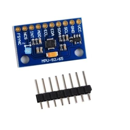 10PCS SPI/IIC GY-9250 MPU 9250 MPU-9250 9-Axis Attitude +Gyro+Accelerator+Magnetometer Sensor Module MPU9250 for arduino