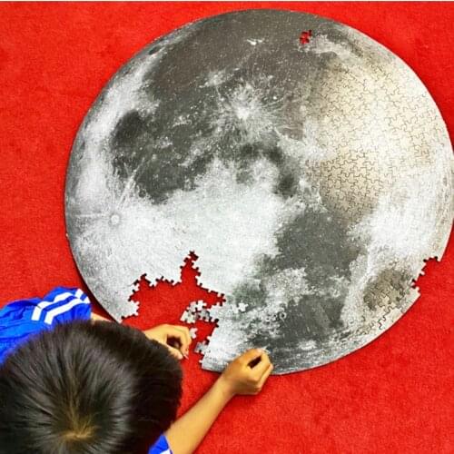 New Learning Toys 1000 Pieces Children Puzzles Intellectual Game Moon Mars Earth Early Education For Kids Birthday Gift