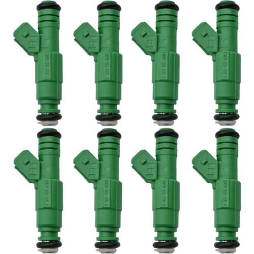 8pcs 0280155968 Fuel Injector 42lb EV1 For BMW E30 VW Golf Bosch Chevrolet 440cc Car Styling Accessories 9202100