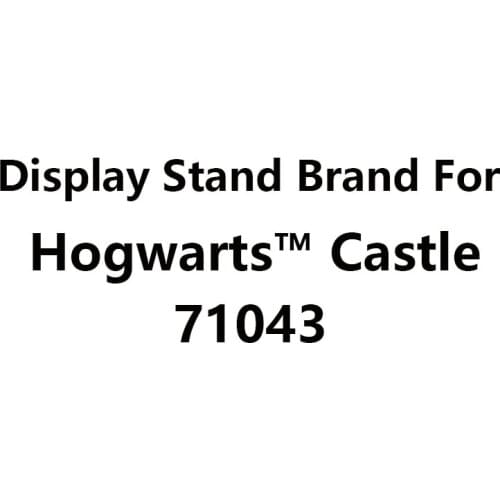 Acrylic Display Stand Brand For 71043 Hogwarts Castle