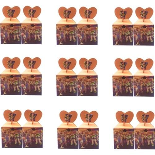 Baby Shower Toy Story 4 Theme candy boxes for birthday party supplies gift boxes for kids small candy bags weeding party gift