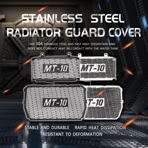 Motorcycle Accessories Radiator Guard Covers Protection Grille For MT10 FZ10 FZ-10 MT-10 SP 2016 2017 2018 2019 16 17 18 19